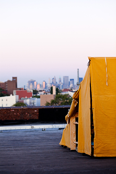 New York en solo seul Bivouac Rooftop New York