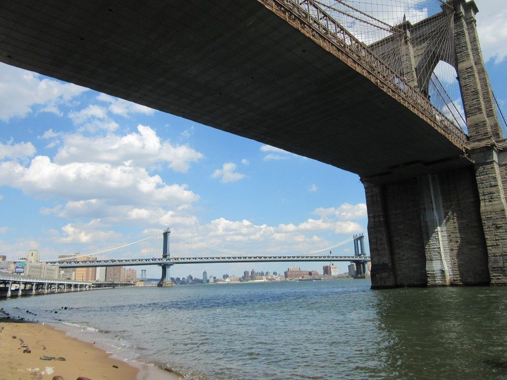 Manhattan-et-Brooklyn-Bridge