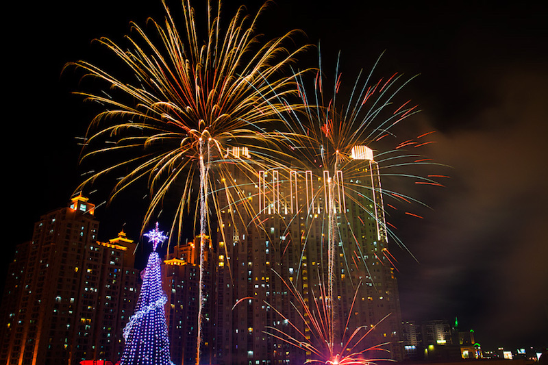 Central Park New Years Eve Fireworks