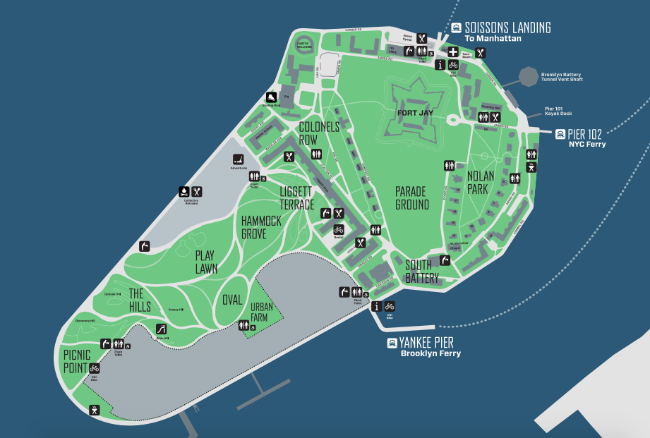 Governors Island, une île pleine de surprises à New York - Le blog New York Off Road