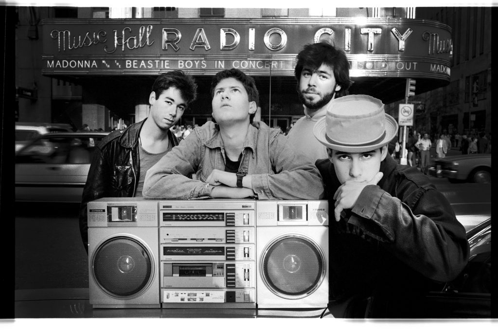 Photograph: Josh Cheuse | Beastie Boys Radio City New York (1985) / Courtesy of Fotografiska New York and copyright of the artist