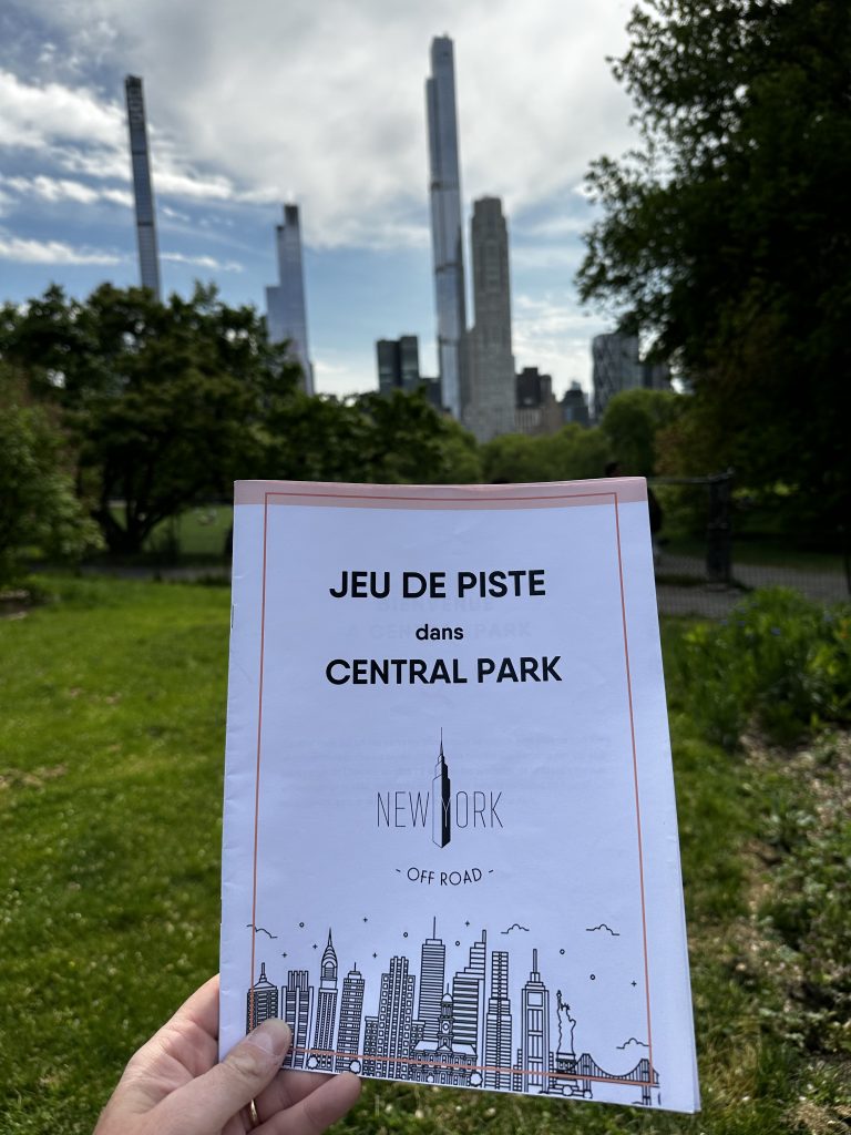 expérience insolite à New York avec le jeu de piste à Central Park New York Off Road